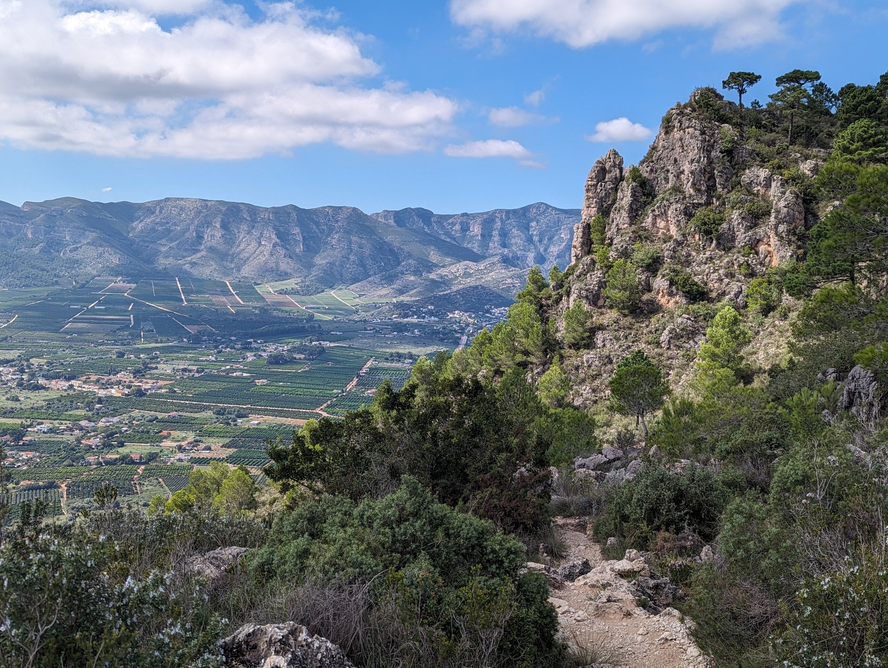 Local hiking Marxuquera